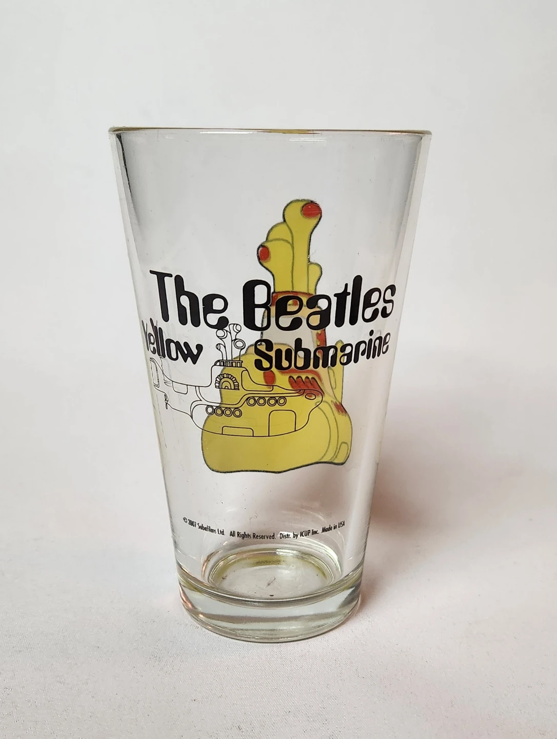 The Beatles Yellow Submarine Drinking Glass - photo 2