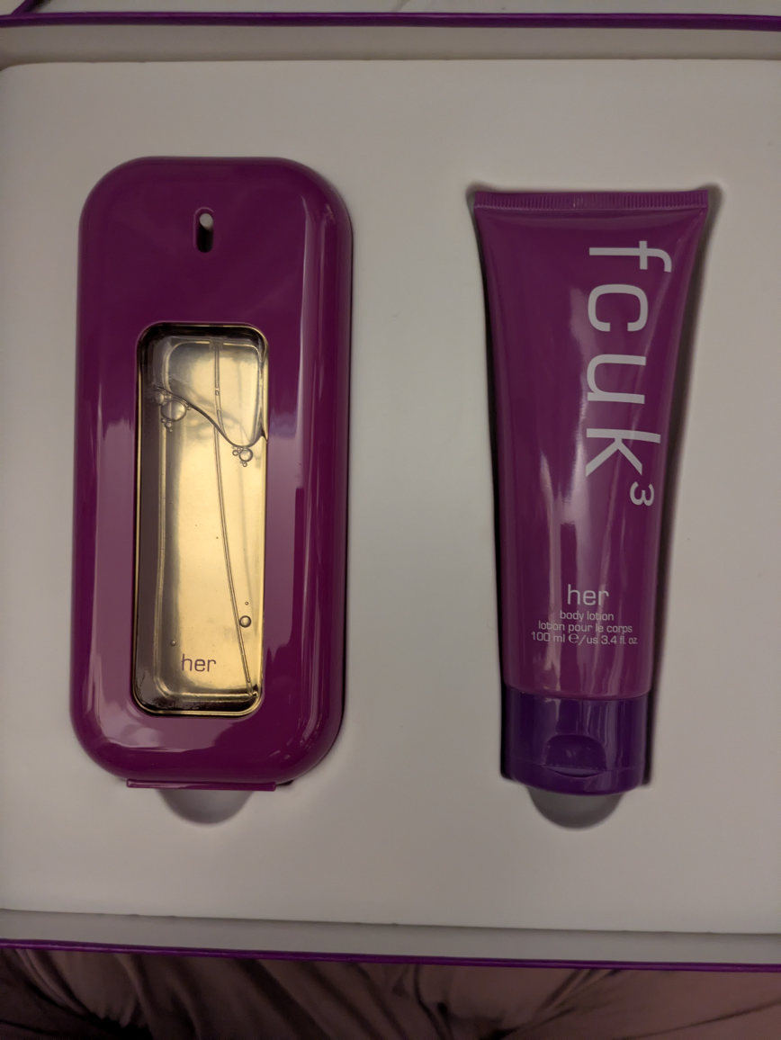 🏆 BRAND NEW FCUK3 Fragrance set for her