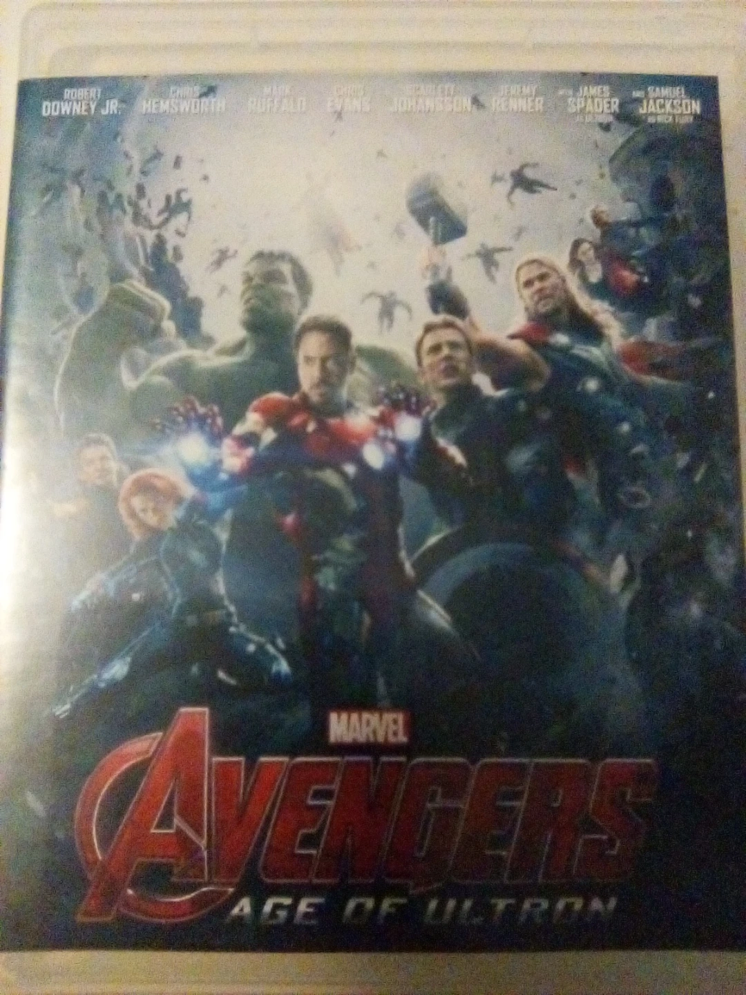Marvel Avengers: Age of Ultron Blu-ray
