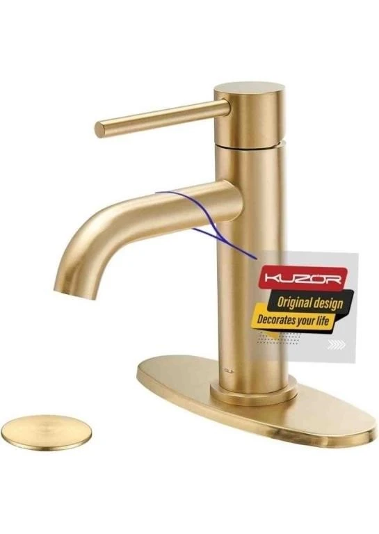 Kuzor Gold Faucet