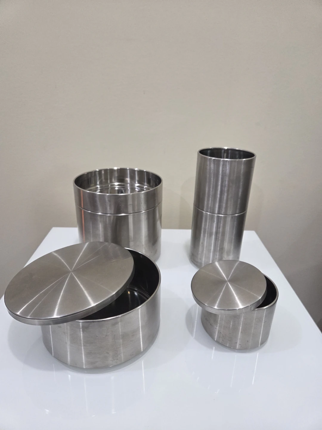 IkeavStainless Steel Canisters - Set of 4 - photo 2