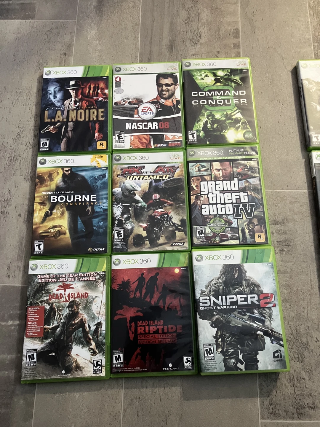 Xbox 360 games