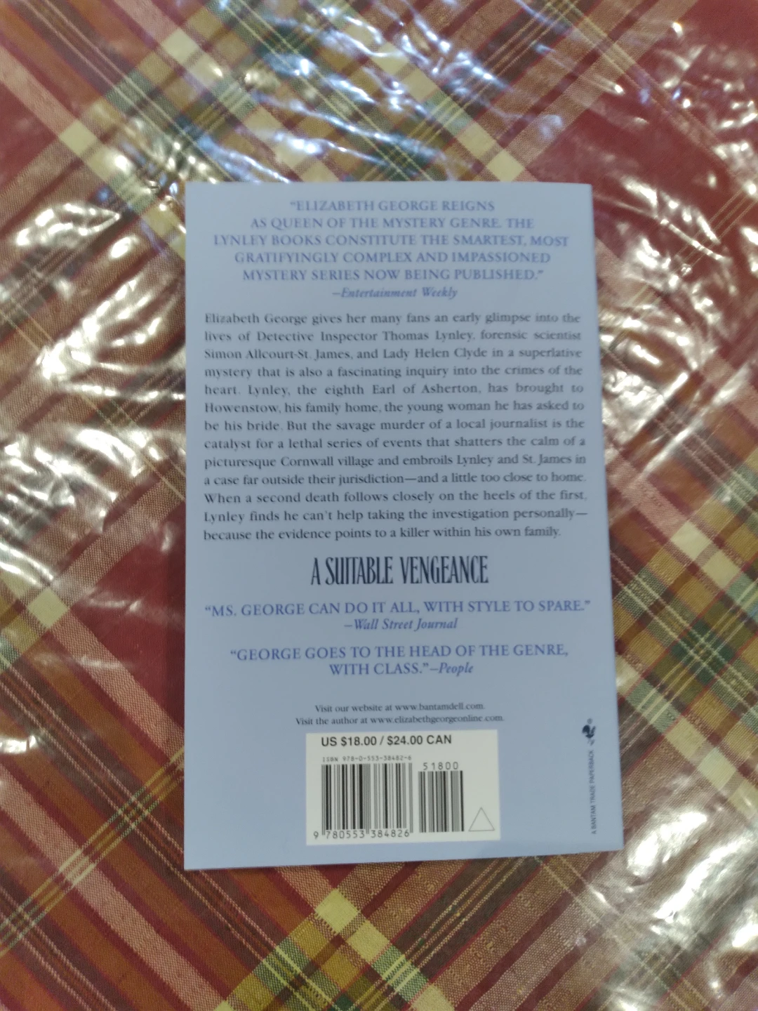 Three Dollars Elizabeth George Mystery Novels - 5 Book Bundle - photo 5