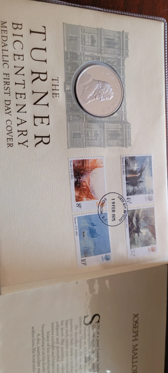 The Turner Bicentenary First Day Cover
