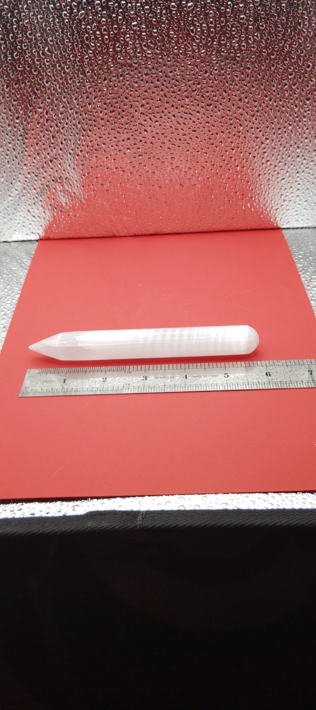 Selenite Crystal Wand massage - photo 3