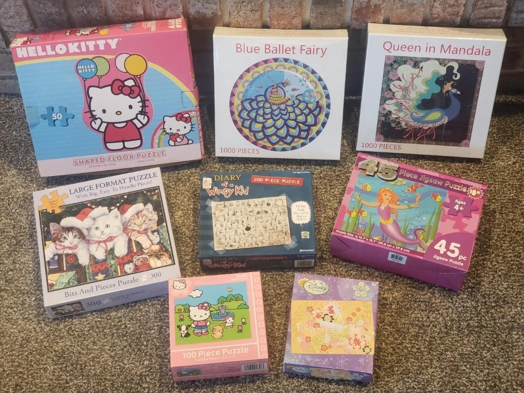 Assorted Jigsaw Puzzles