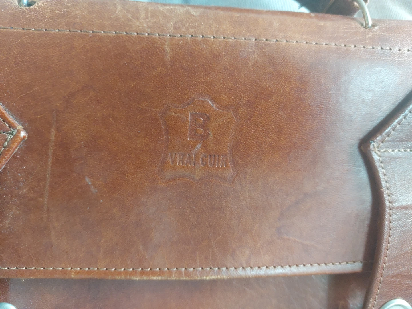 Brown Leather Briefcase🥕 - photo 2