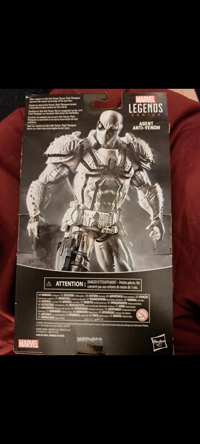Marvel Legends Agent Anti-Venom Action Figure - photo 2