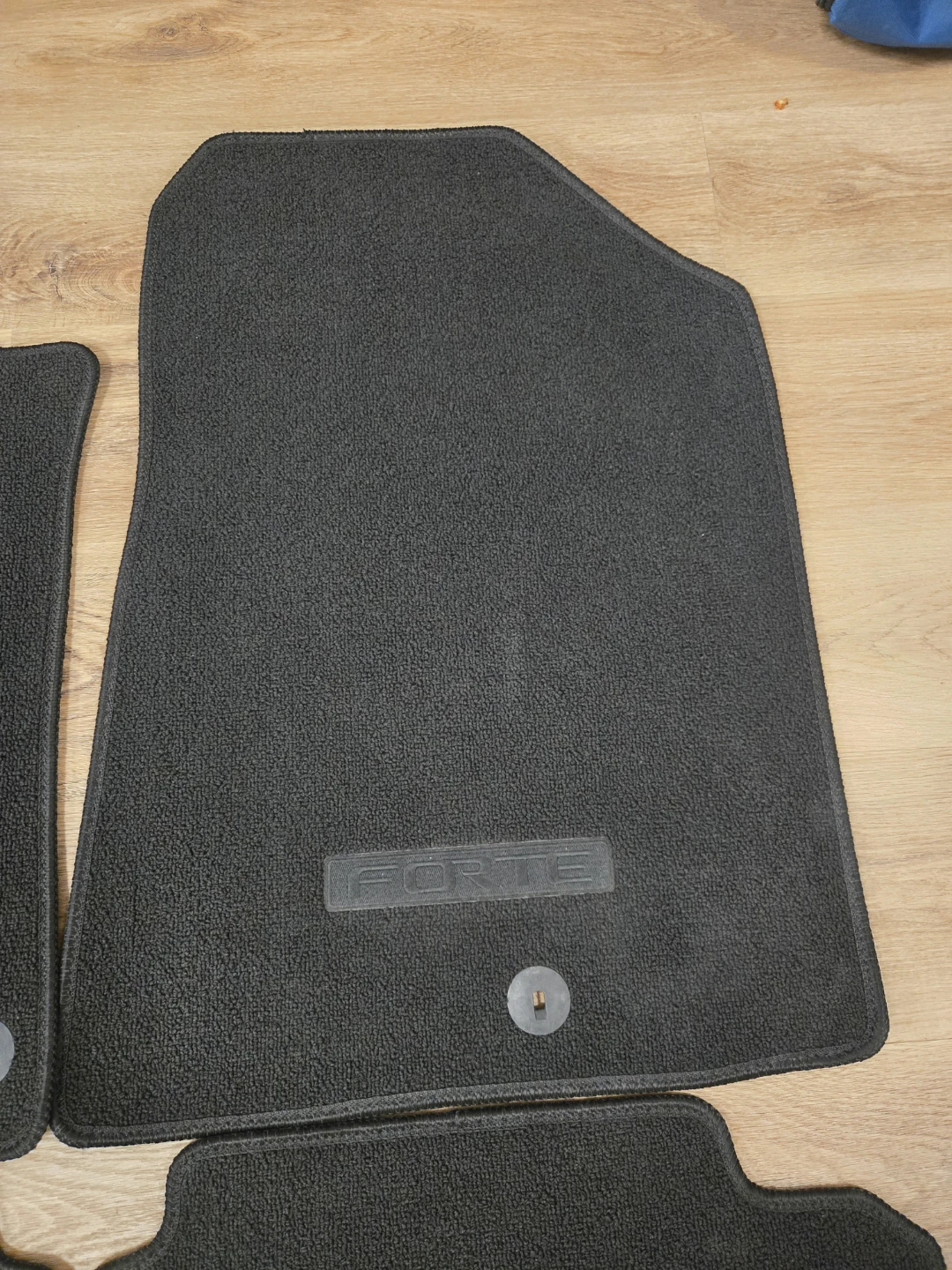 Set of 4 Black Forte Floor Mats - photo 2