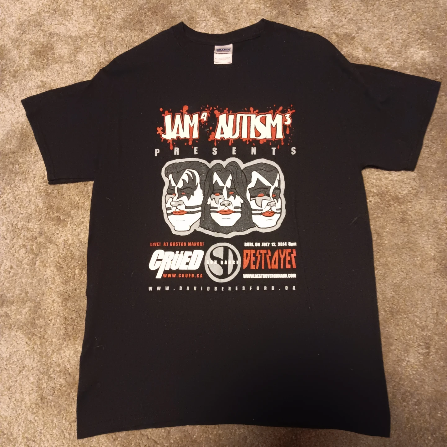 GILDAN JAM 'N AUTISM Concert T-Shirt - photo 2