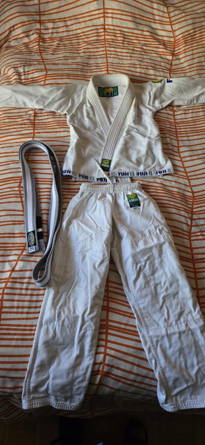 Fuji Judo Gi with Belt - for BJJ, Judo or Aikido