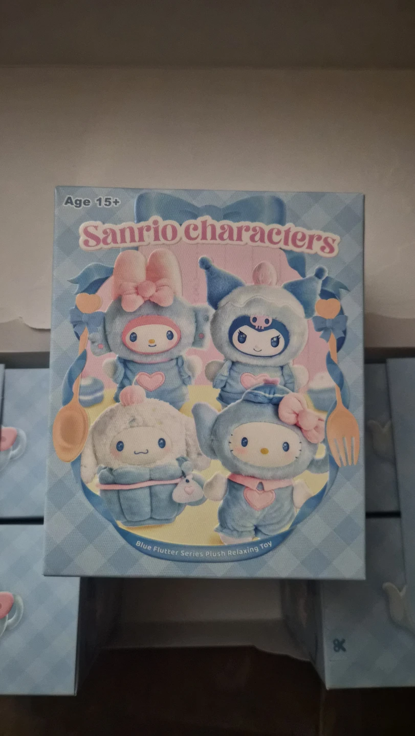 Sanrio Characters Blue Flutter Series Plush Relaxing Toy 🥕