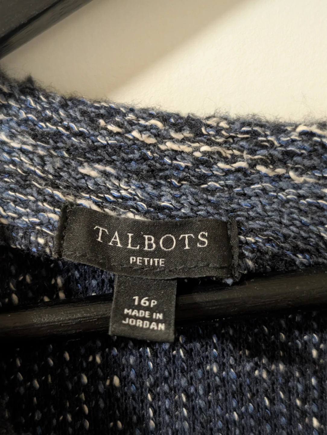 Talbots Petite Blue Tweed Dress Size 16P - photo 2