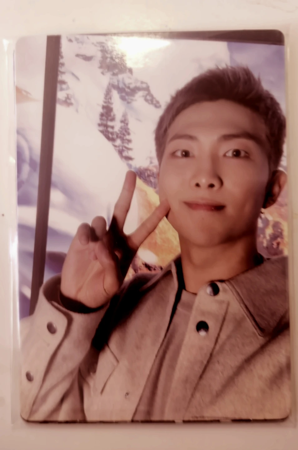Official BTS 2021 Holiday Collection Little Wishes Photo Cards - photo 2