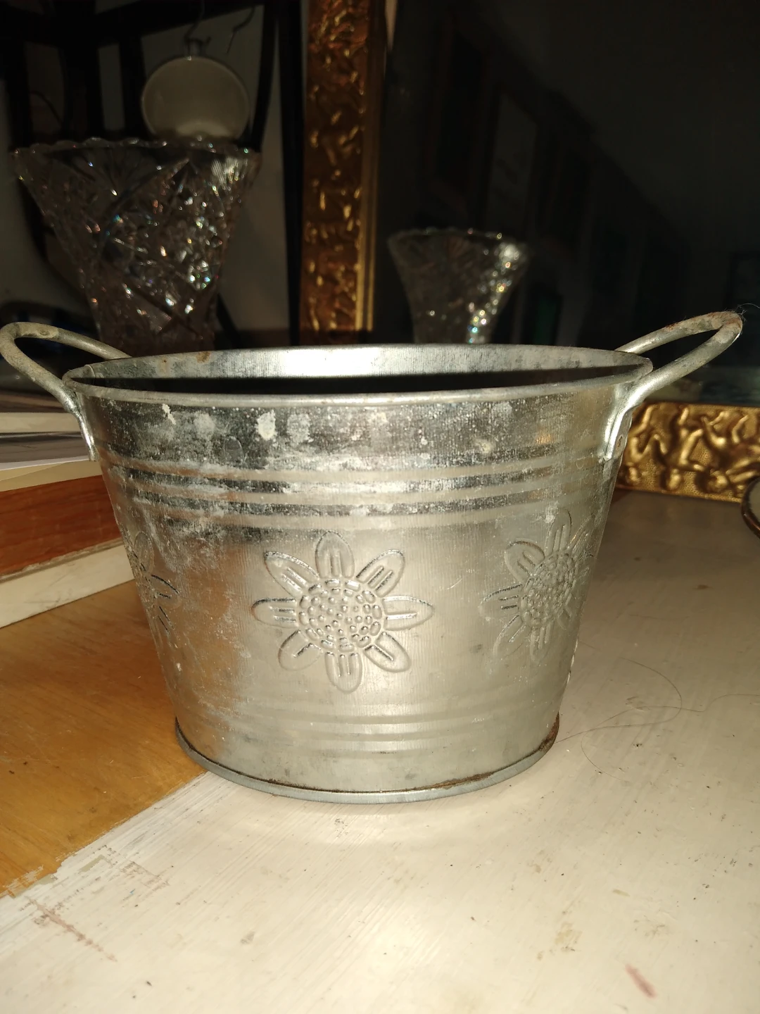 Small decorative alu small decorative aluminum bucket