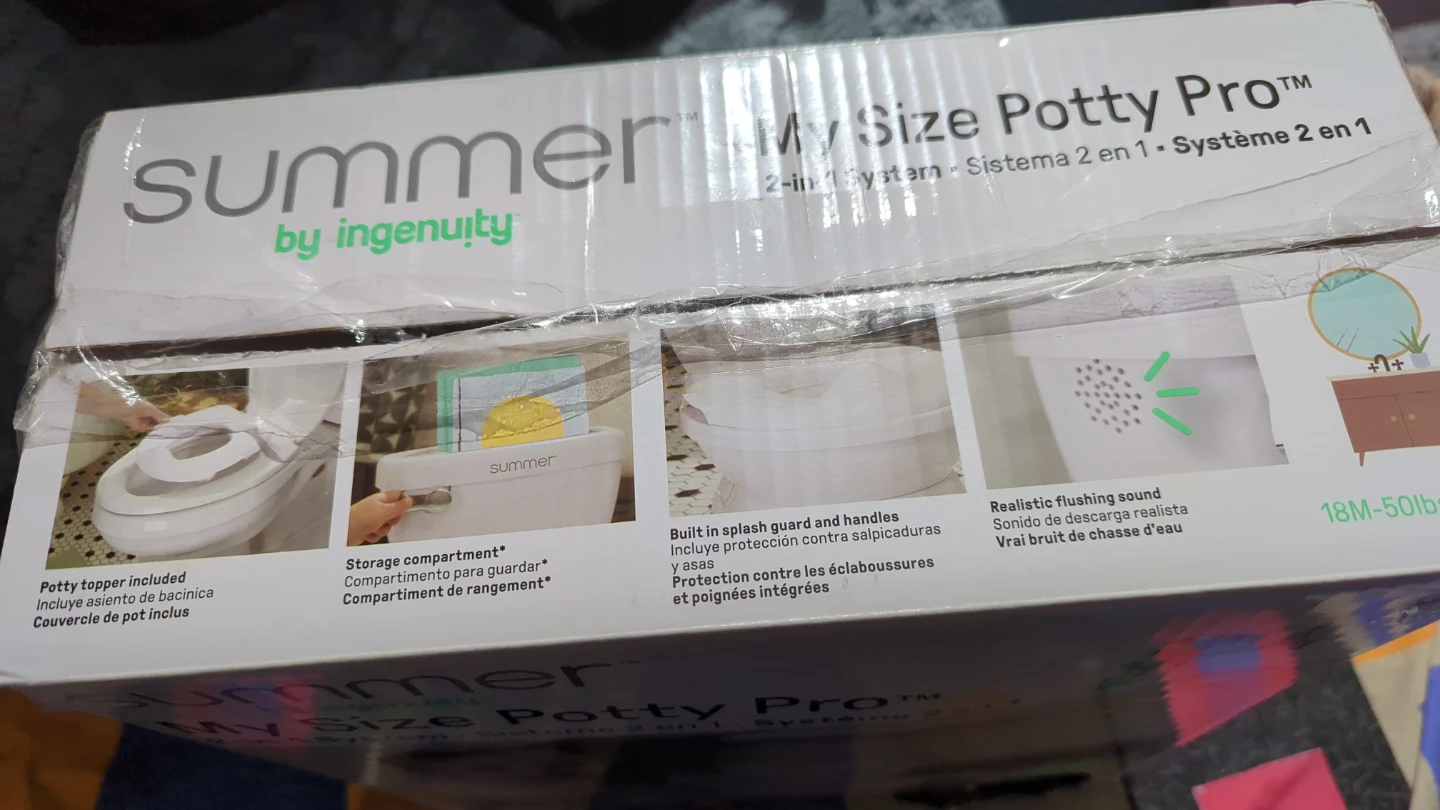 Summer My Size Potty Pro 2-in-1 System - photo 2