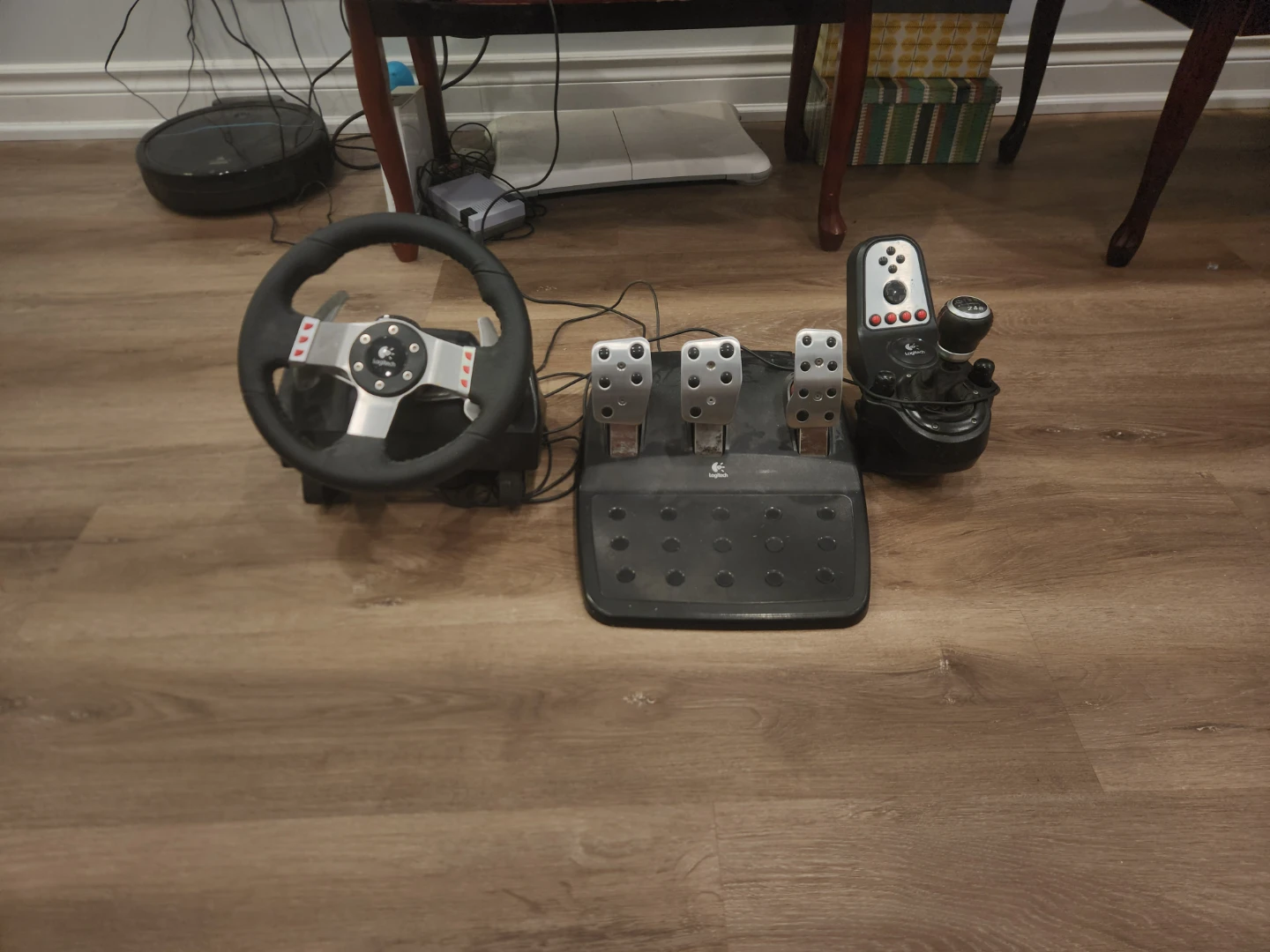 Logitech G27 Racing Wheel and Pedals