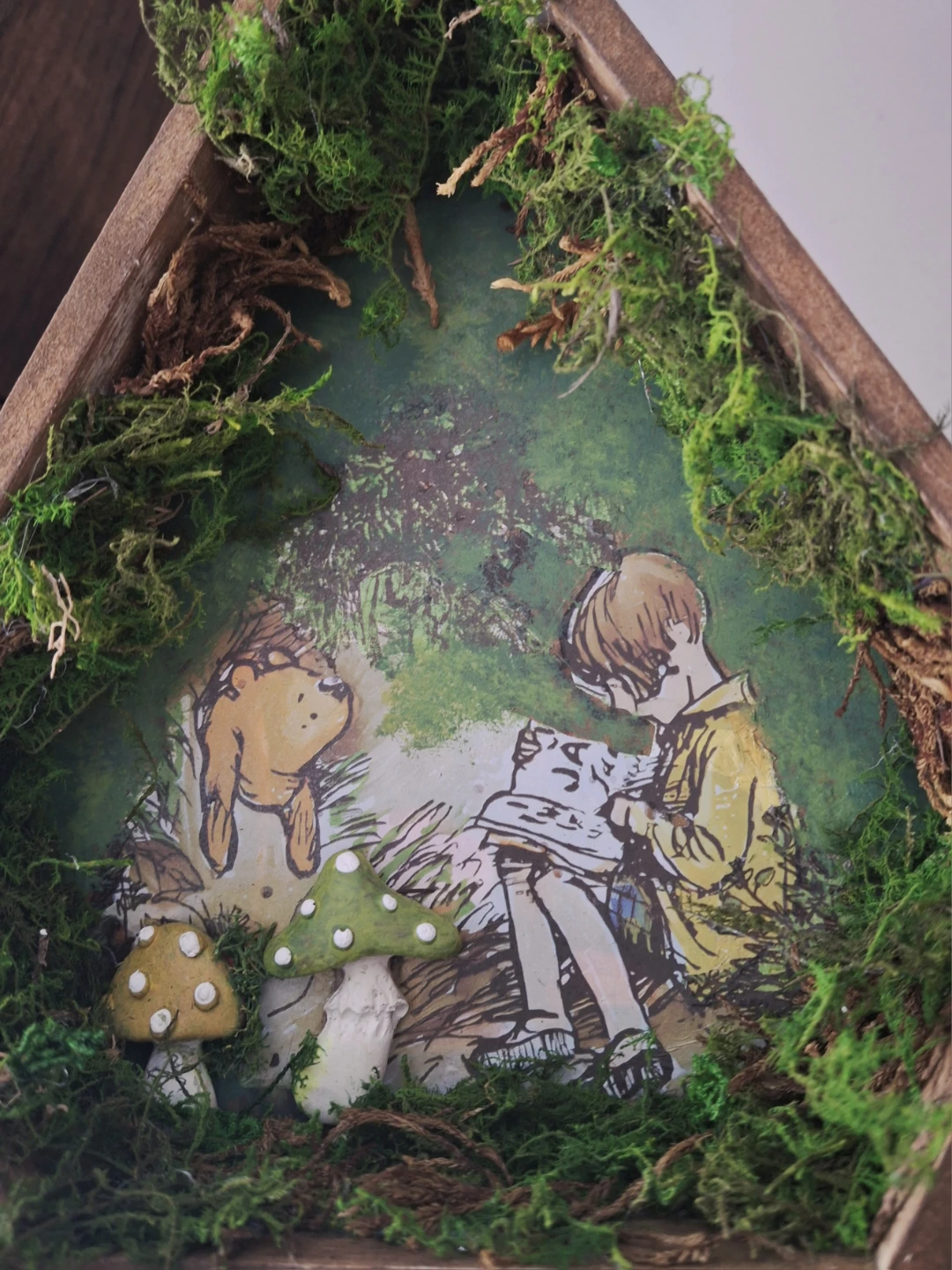 Winnie the Pooh Diorama Shelf Decor - photo 2