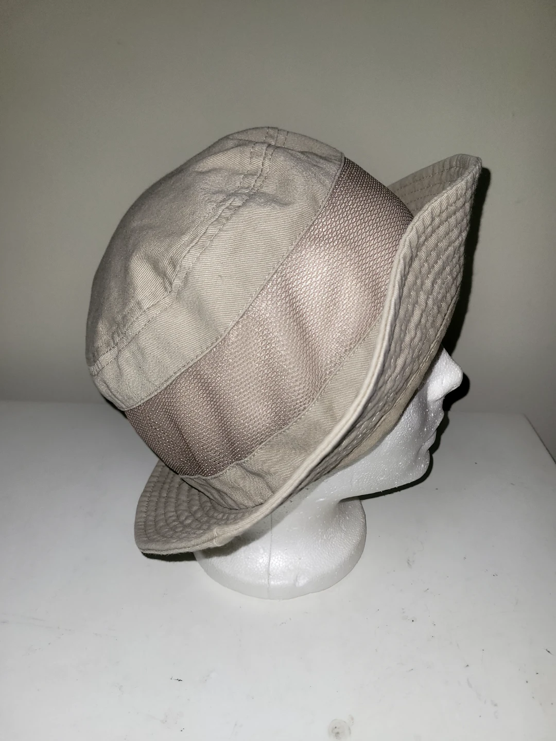Khaki Bucket Hat with Mesh Band🥕