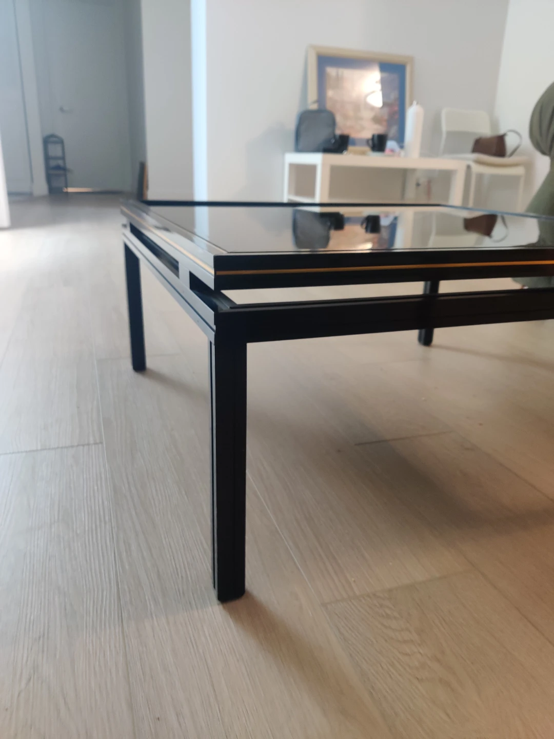 Designer Coffee Table - Black and Gold - photo 4