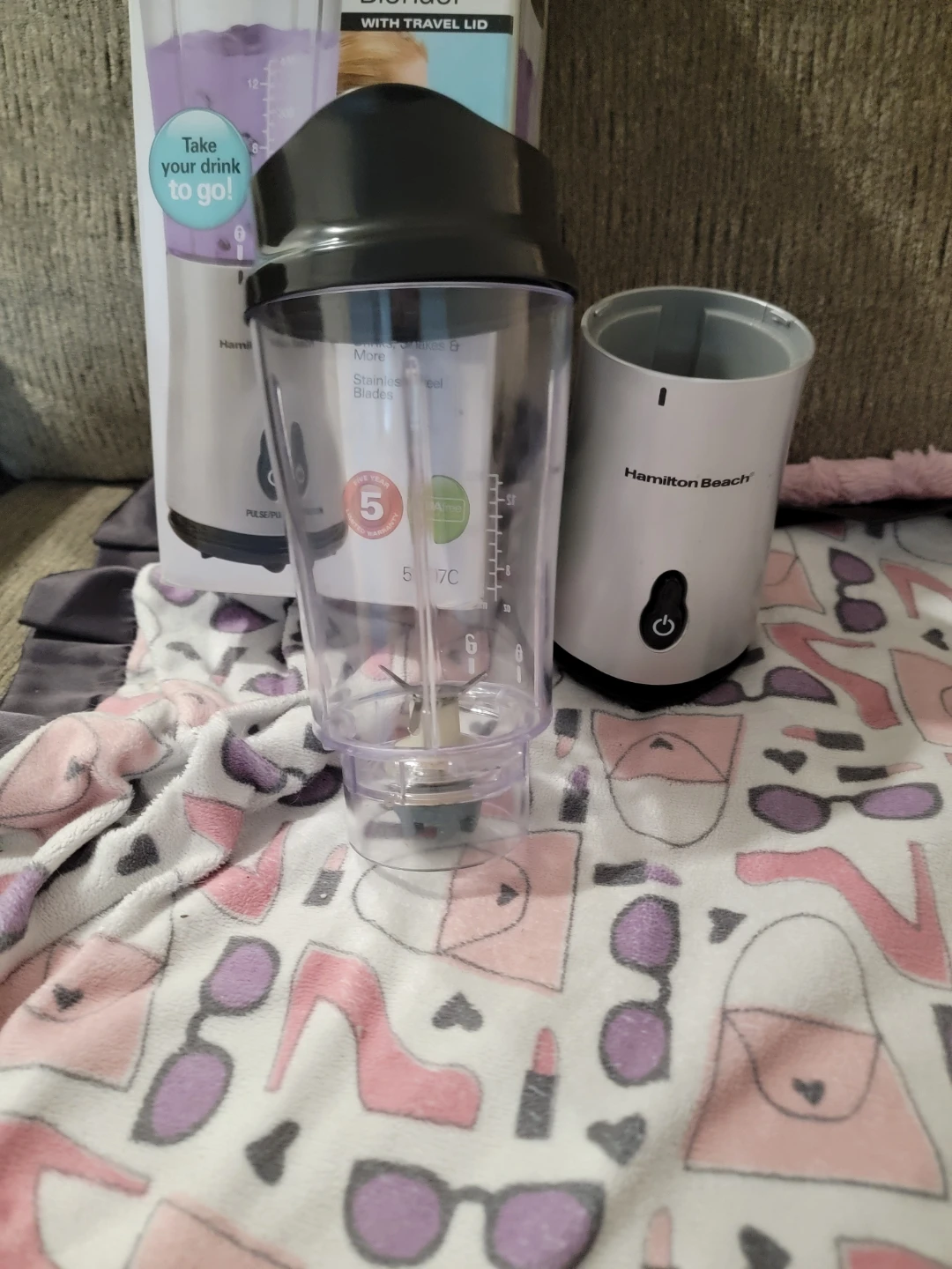 Hamilton Beach Single-Serve Blender with Travel Lid - photo 3