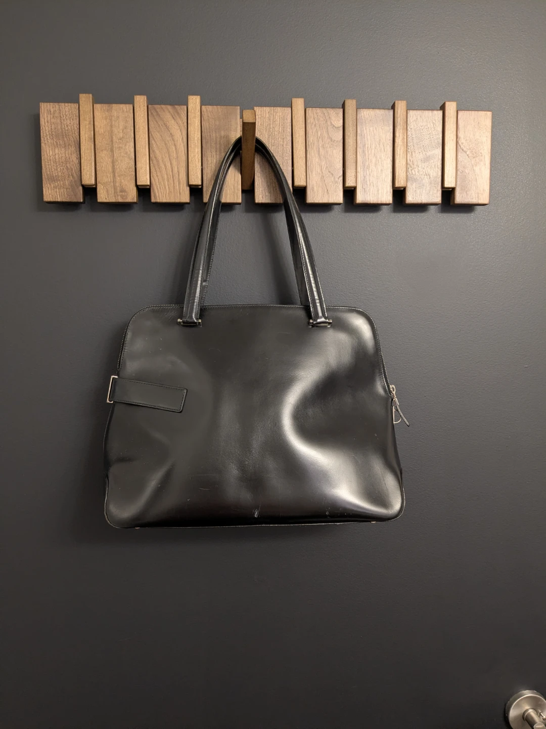 Salvatore Ferragamo Patent Leather Bag - photo 3