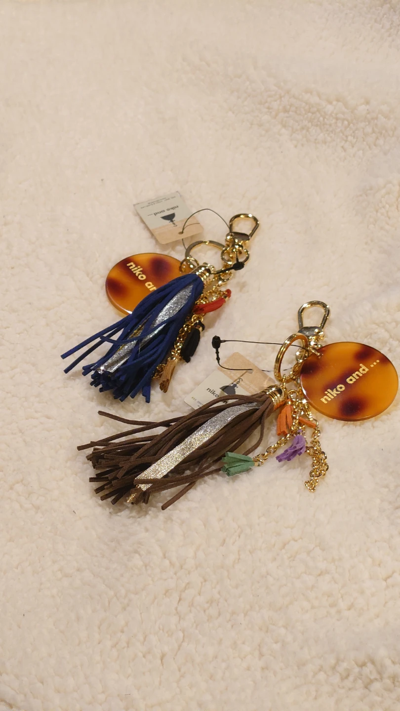 [Niko and...] Ribbon Keychain With Tags for ONE - photo 2