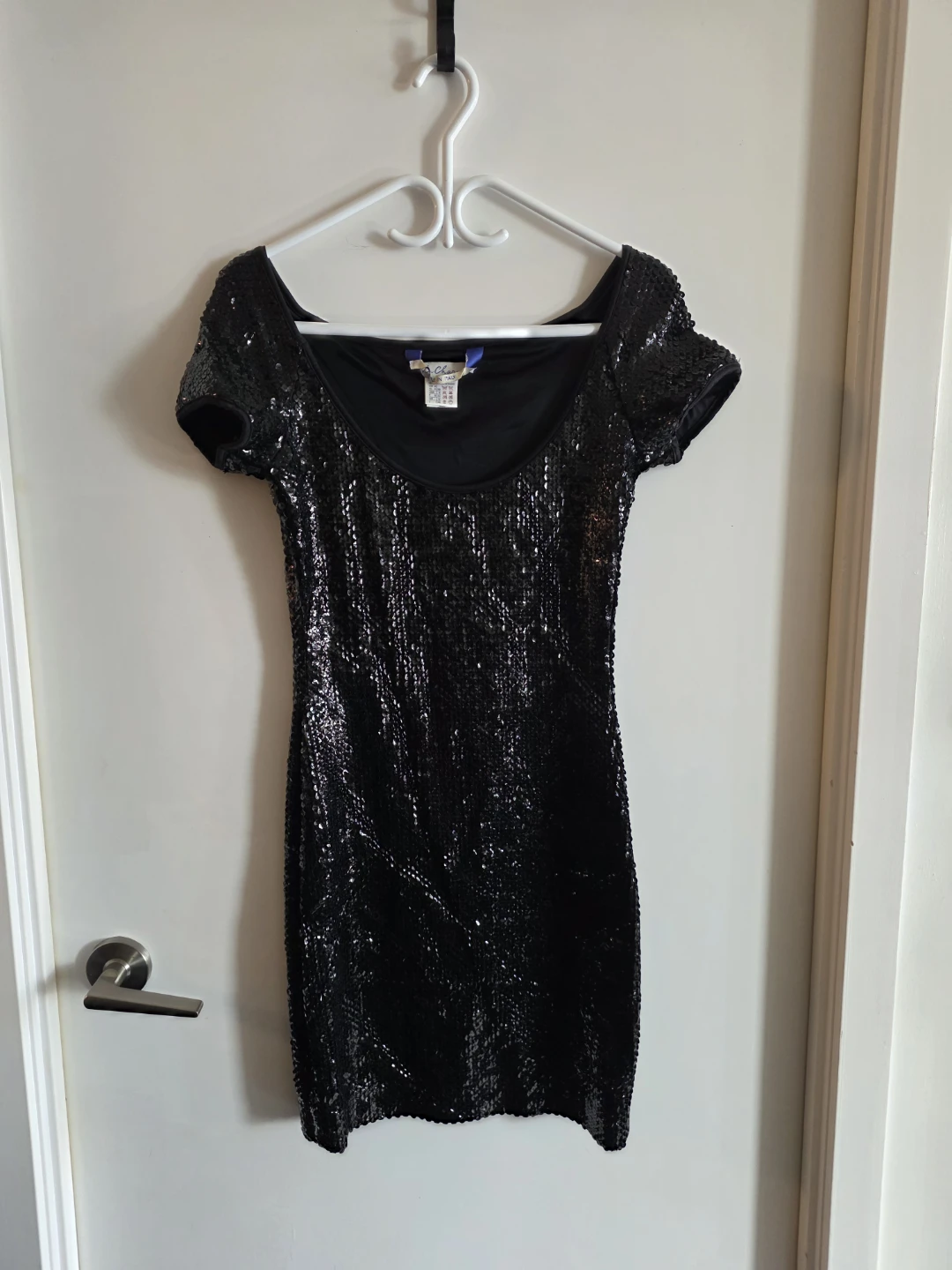 Black Charme Black Sequin Dress 🏆 - photo 2