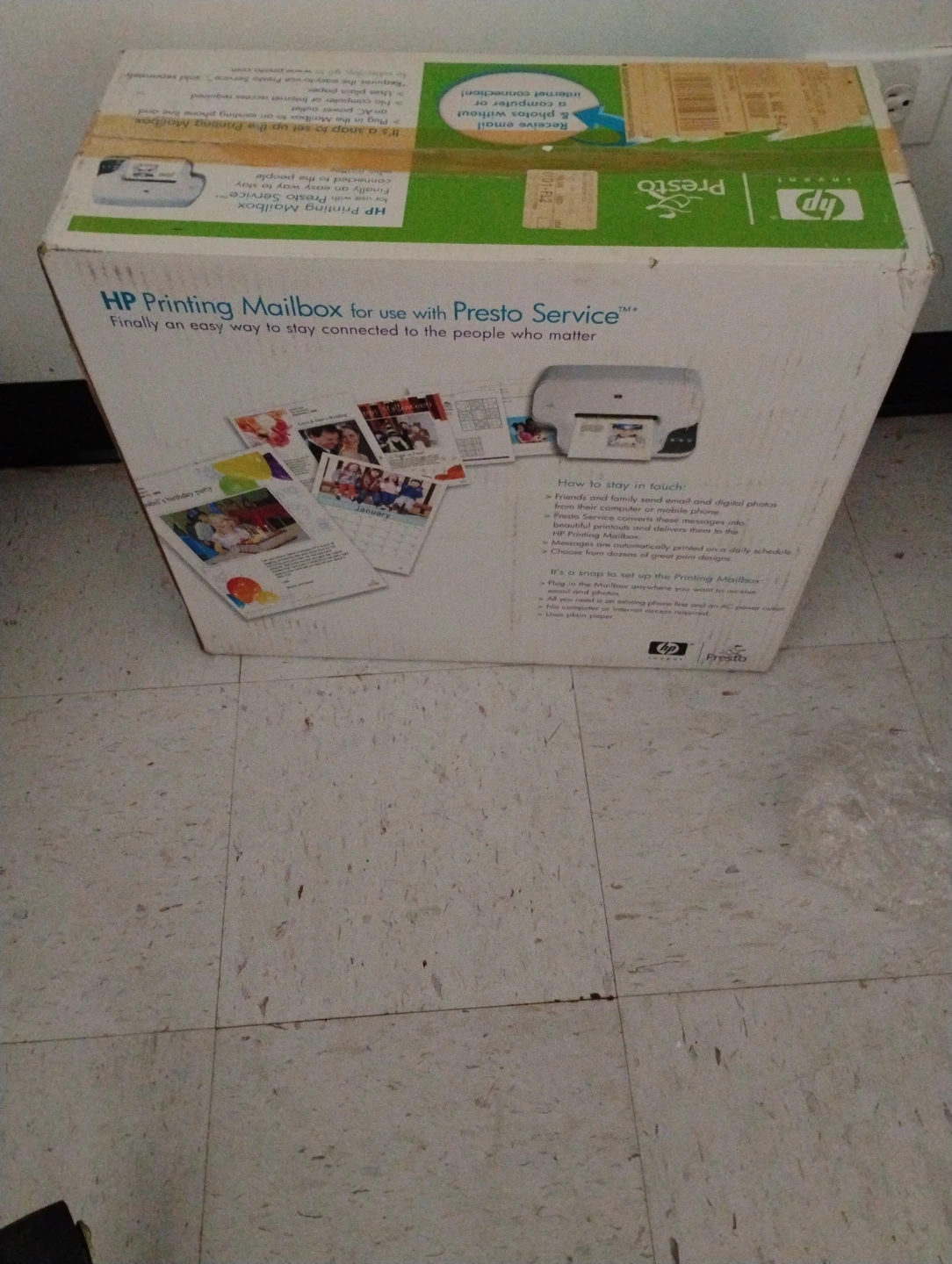 HP Printing Mailbox with Presto Service