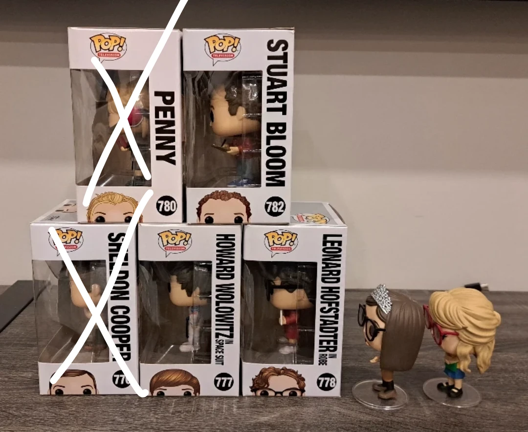 🌏 Big Bang Theory | Stuart Leonard Howard +more Funko Pop - photo 2