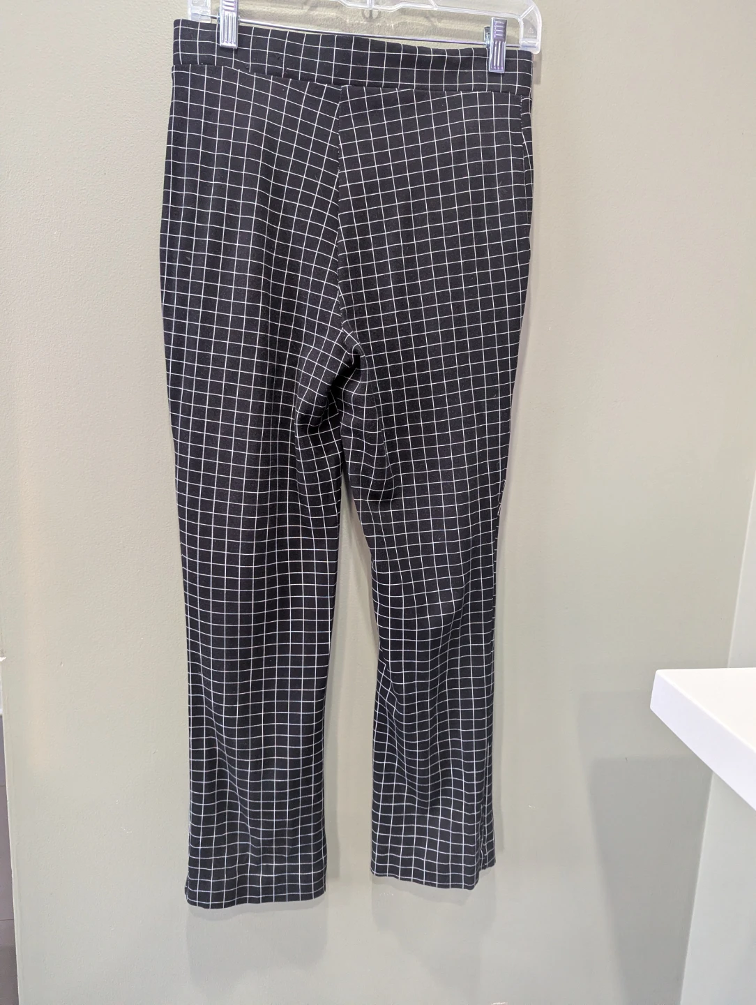 Jules & Leopold Black White Grid Pants Size S/P - photo 2