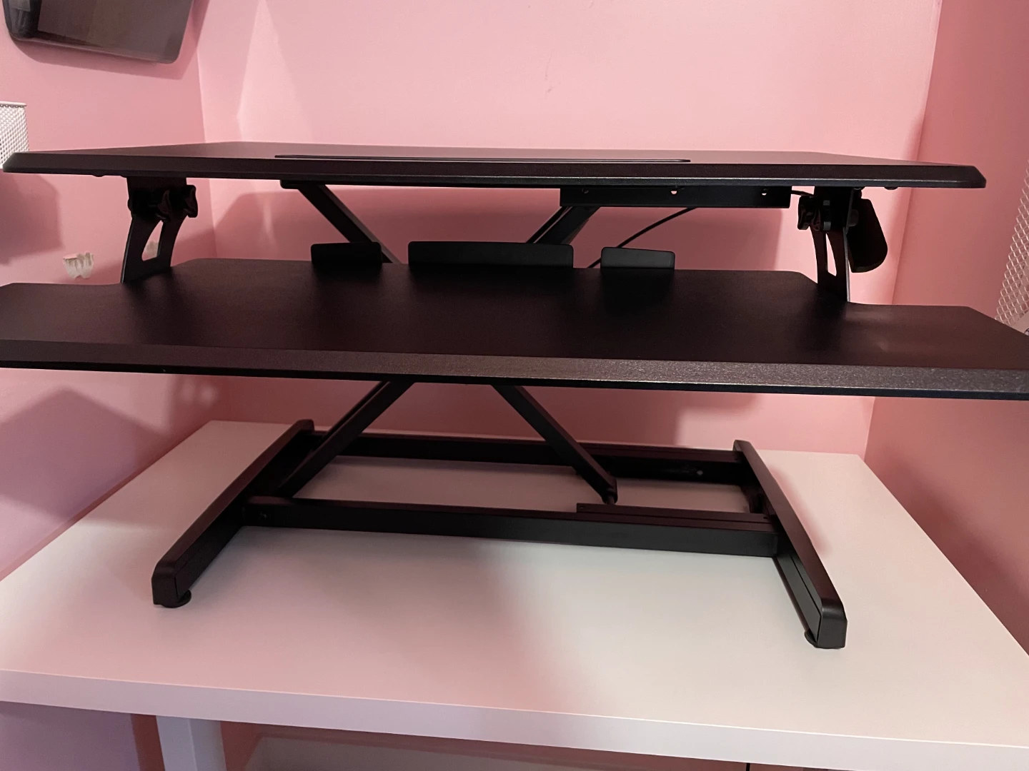 Black Standing Desk Converter - photo 2