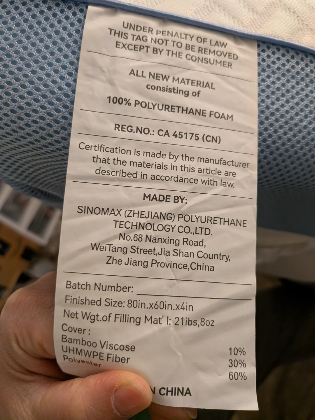 Queen size Mattress Topper - photo 4