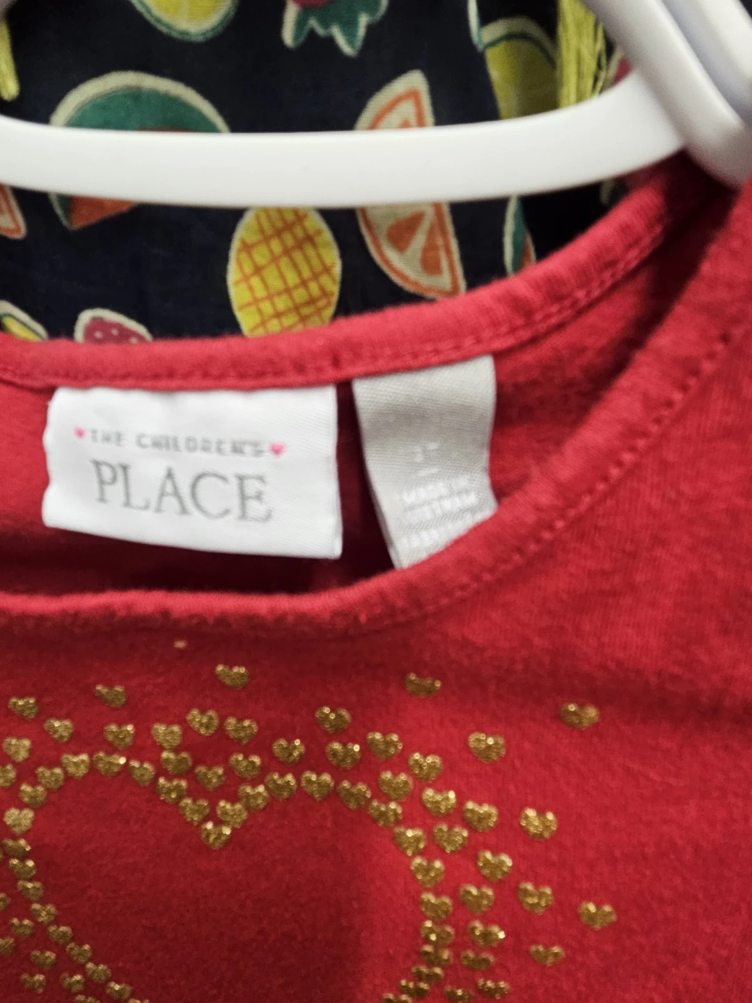 The Children's Place Red Heart Dress - Size 3T - photo 2