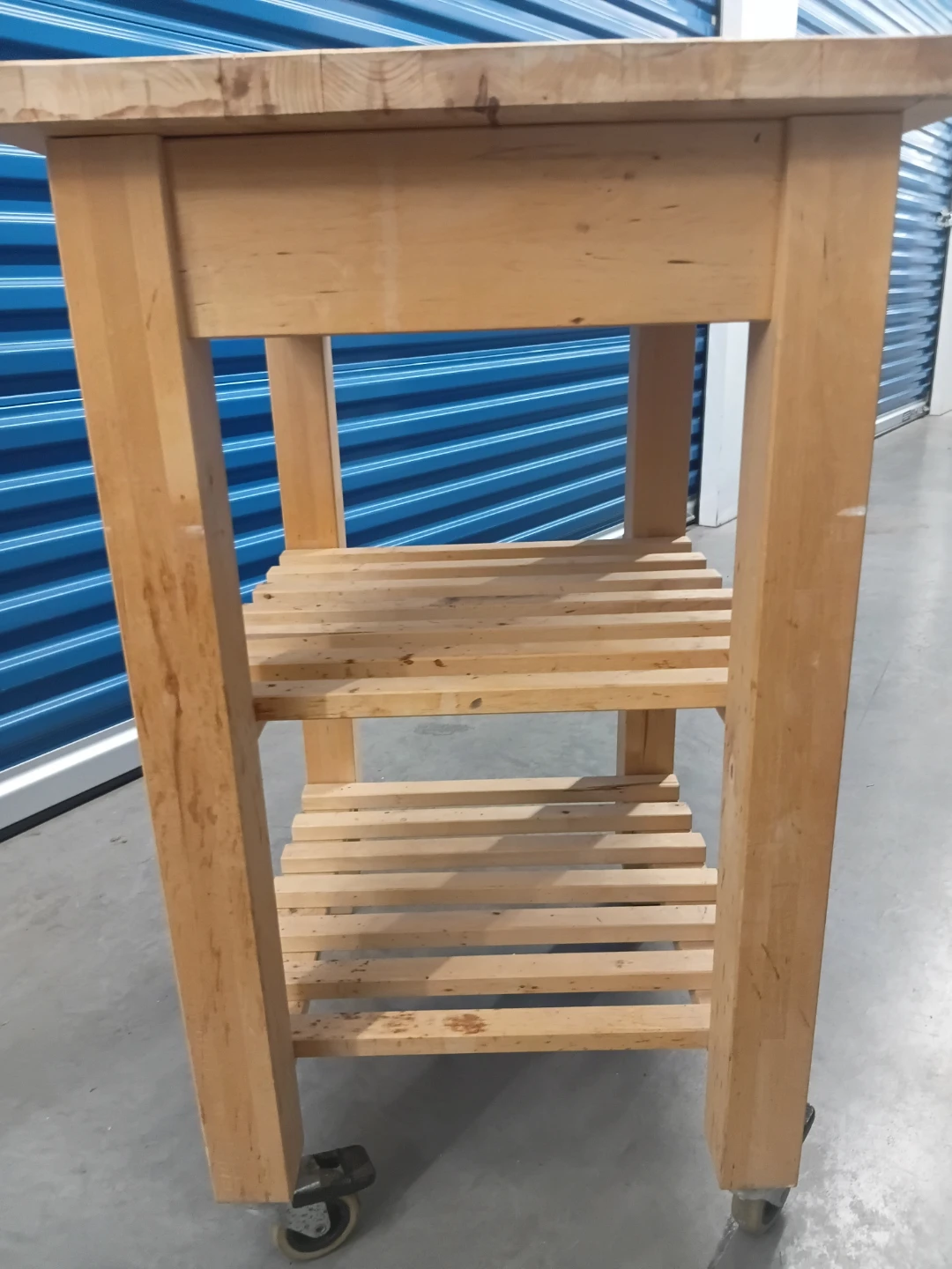 IKA.Wooden Kitchen Cart with Wheels - photo 3
