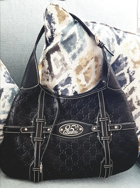 Gucci 85th Anniversary Limited Edition Hobo Bag - Black Leather