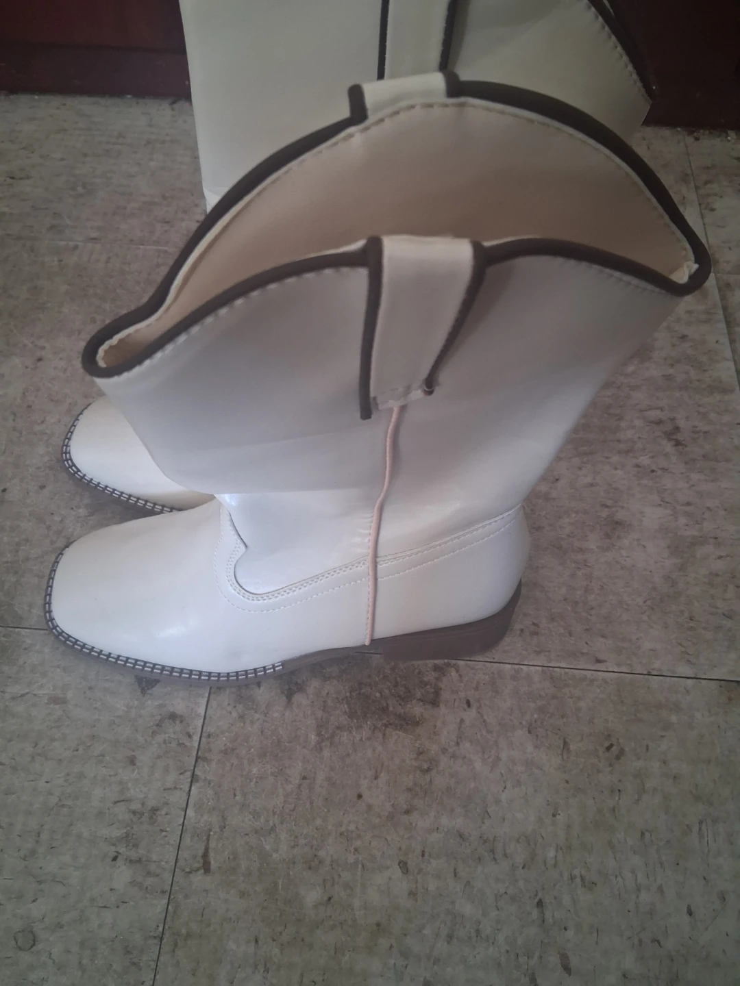 White Cowboy Boots