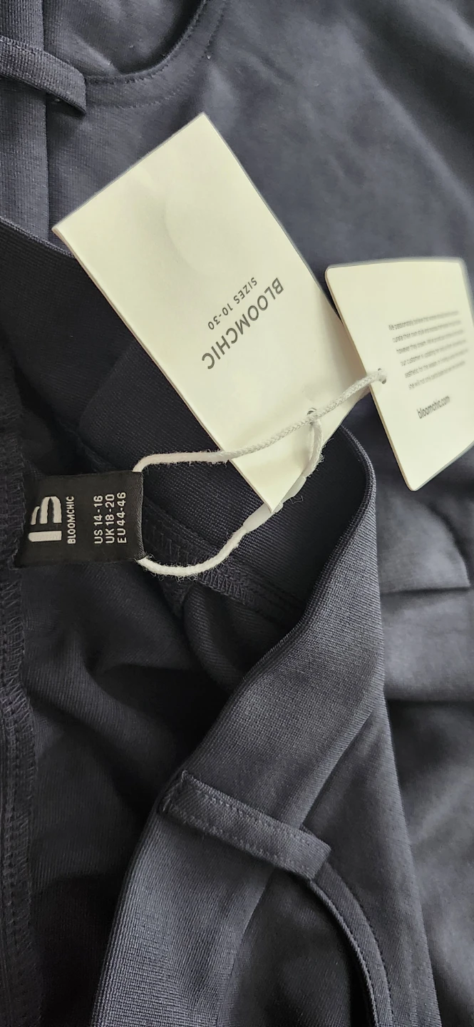 Bloomchic Navy Blue Pants Size 14-16 - photo 2