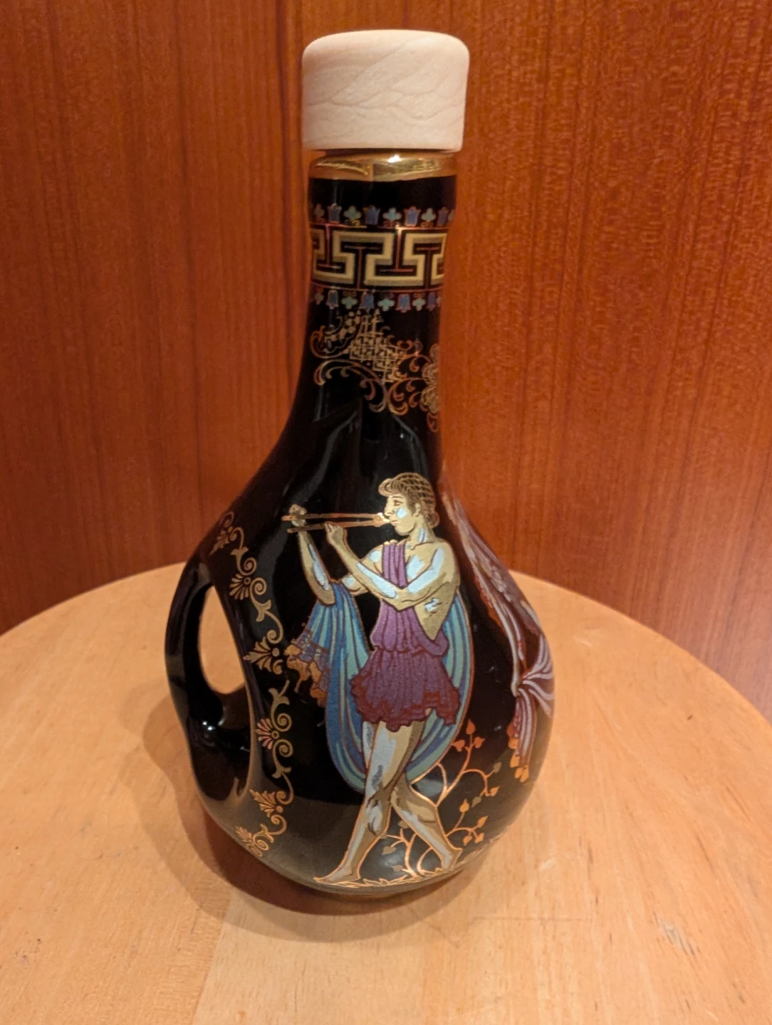 Handmade Ceramic Pitarokilis Vase with 24K Gold Accents - photo 3