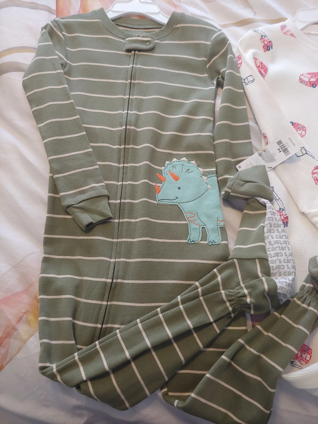 Set of 2 New Carter's 4T Pajamas - photo 2