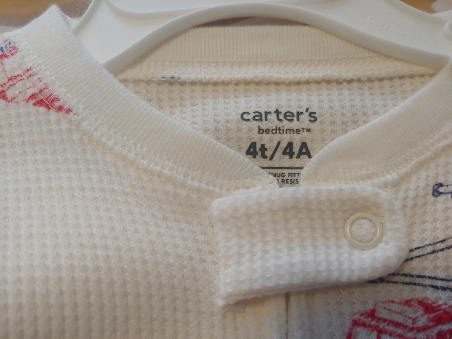 Set of 2 New Carter's 4T Pajamas - photo 4