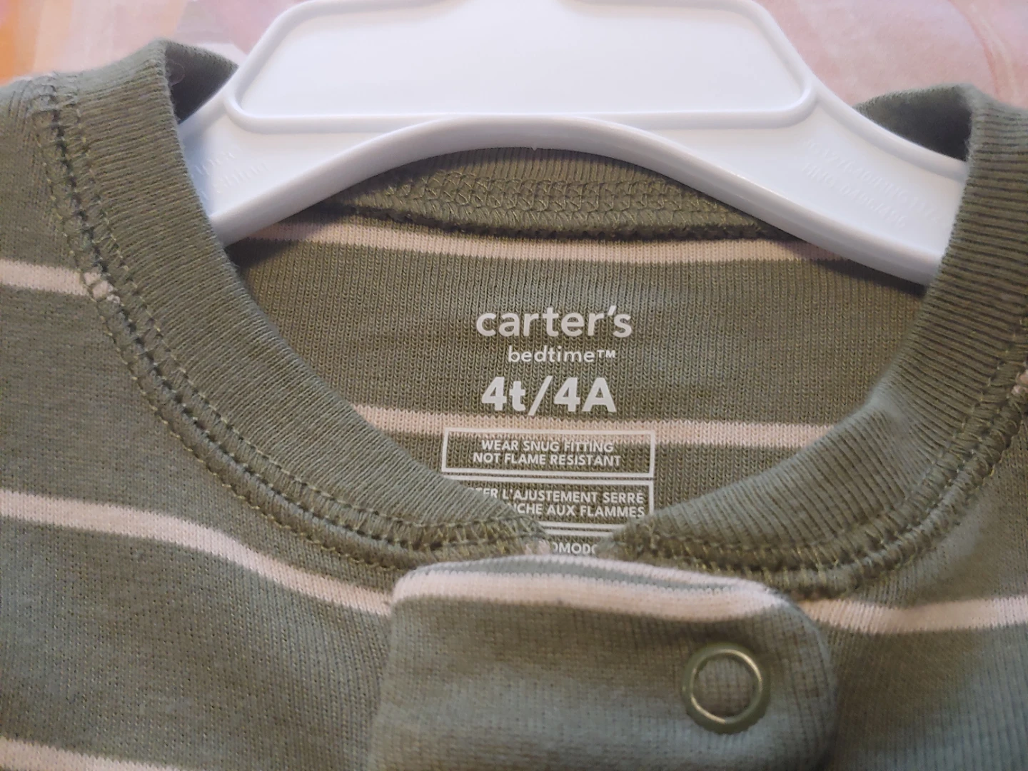 Set of 2 New Carter's 4T Pajamas - photo 5