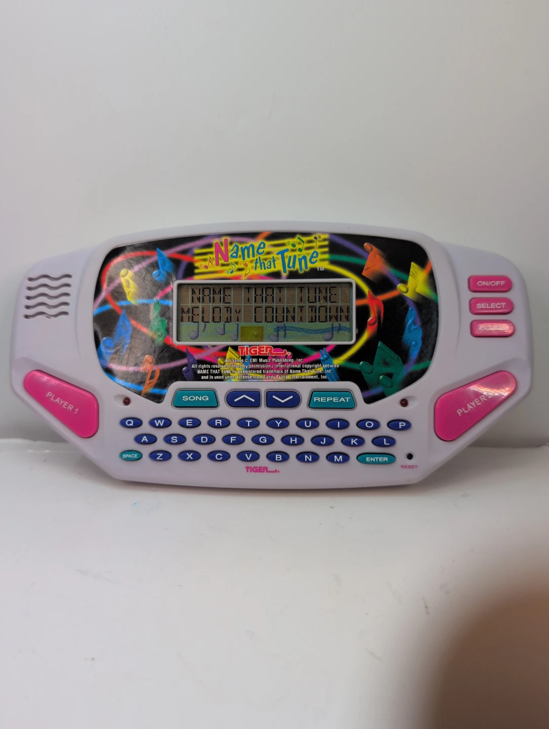 Tiger Electronics Name That Tune Electronic Game