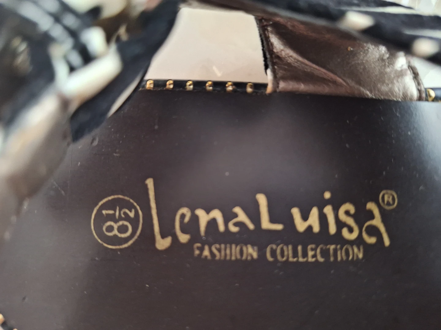 Lena Luisa Women's Zebra Print Fashion Sandals Size 8 1/2 - photo 2