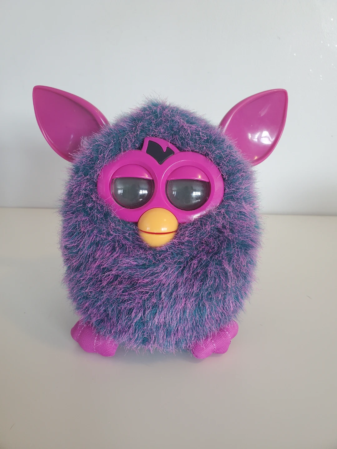 ✨2012 Hasbro FURBY Boom Purple Pink Speckled VOODOO Magic  🤩