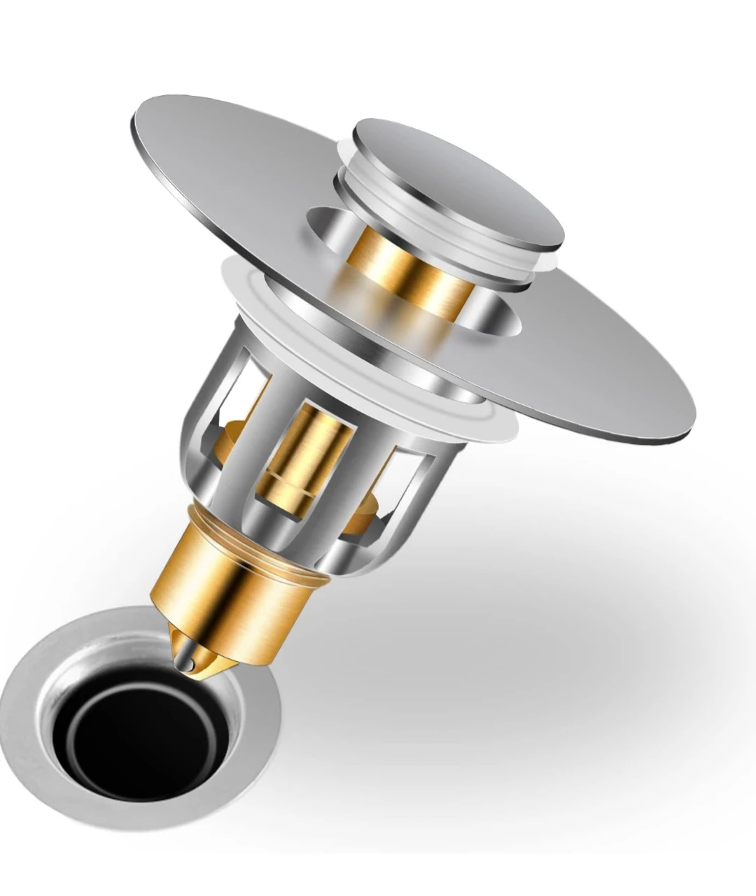 Universal Sink Drain Stopper with Filter - photo 4