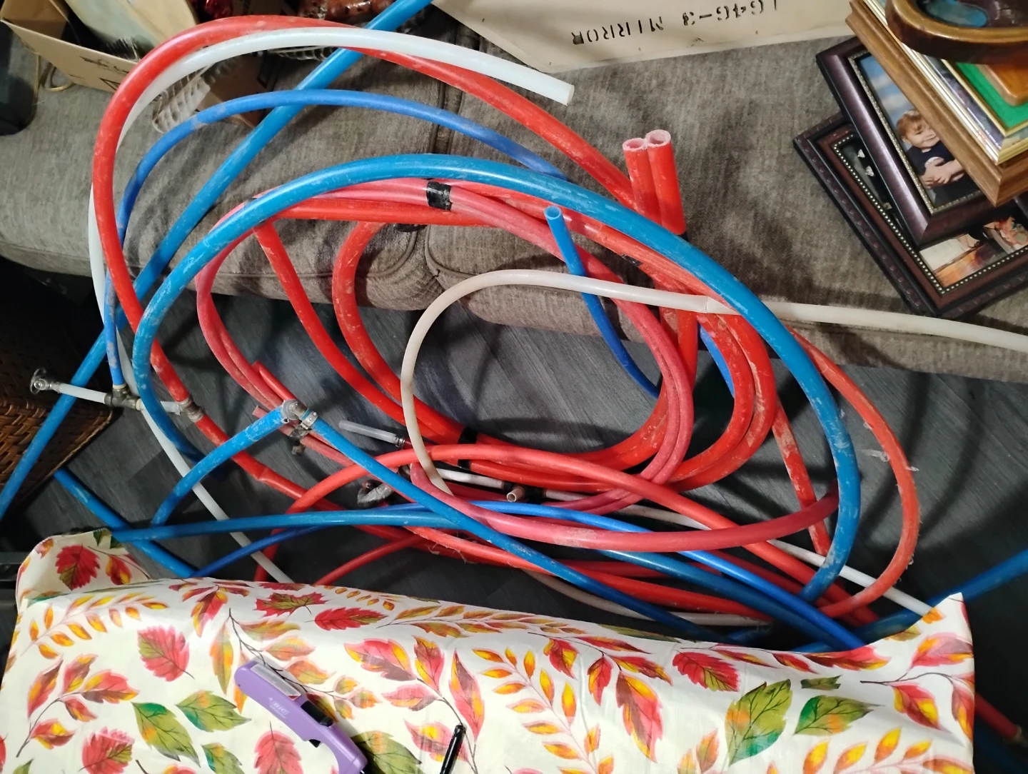 Assorted Plumbing Fittings and PEX Tubing - photo 2