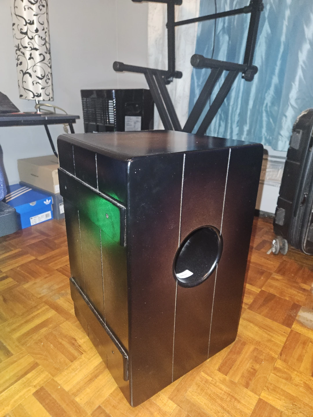 Cajon /drum DOUBLE SNARE- With protective carry bag. - photo 3