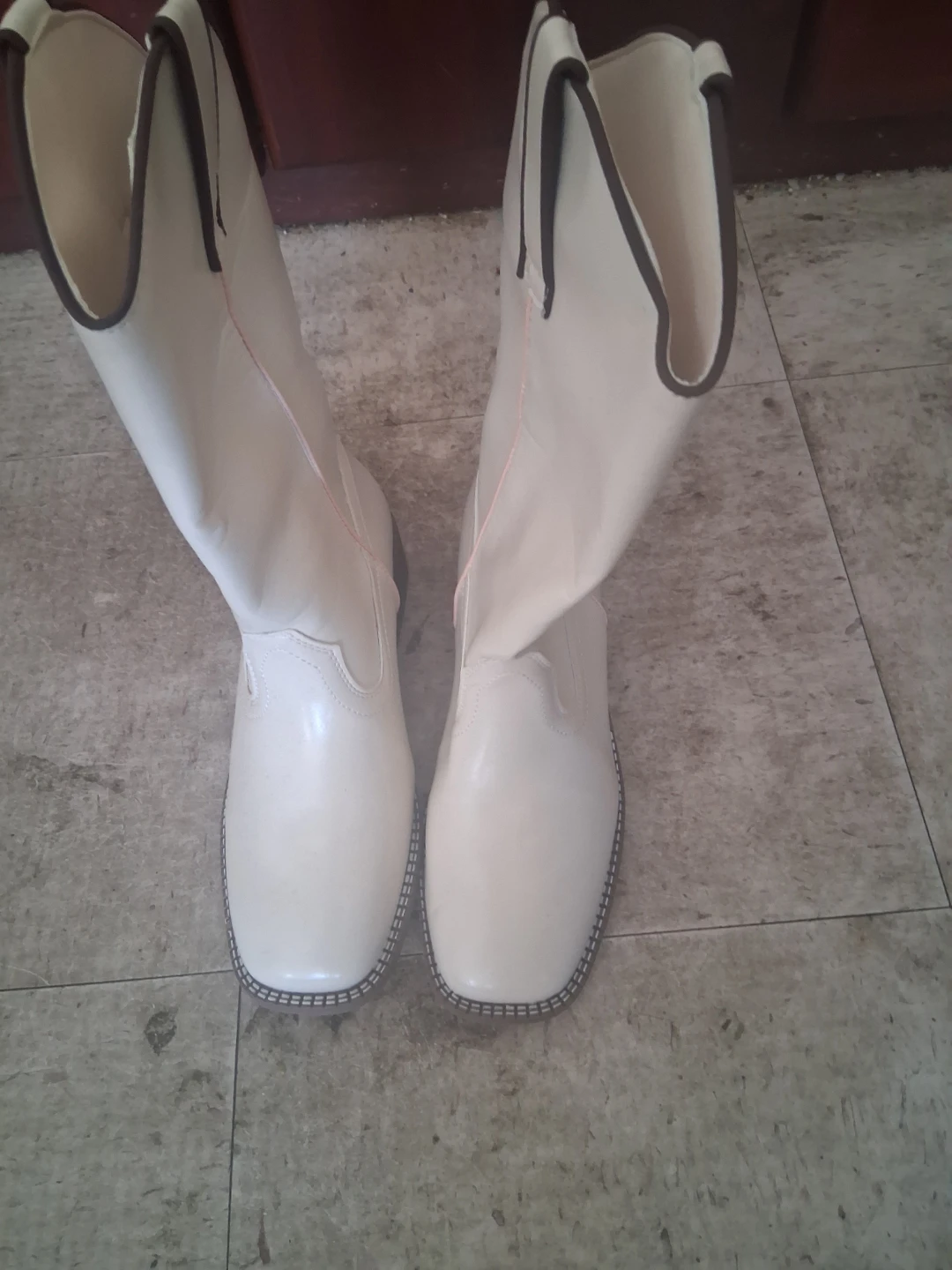 White Cowboy Boots - photo 2