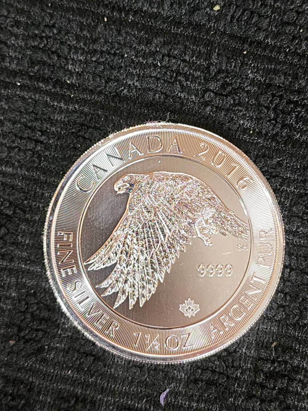 1.5oz Royal Canadian Mint Silver Coins